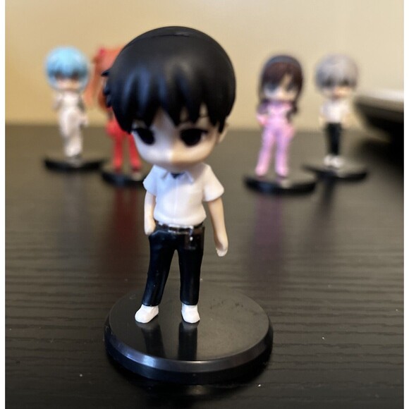 Evangelion Primostyle Mini Figure Collection 5 pcs- Rei Asuka Mari Shinji Kaworu - Picture 7 of 13